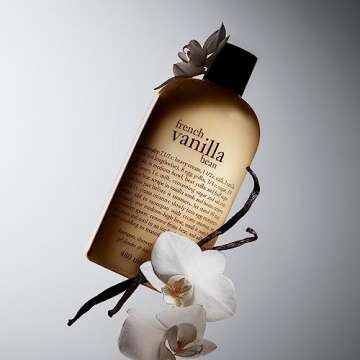 philosophy french vanilla bean shampoo, shower gel and bubble bath, 16 Fl Oz (Pack of 1)