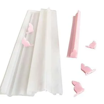 EchoDone Cat Tube Silicone Soap Mold for DIY Crafting