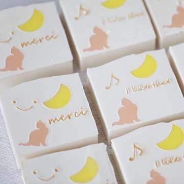 EchoDone Cat Tube Silicone Soap Mold for DIY Crafting