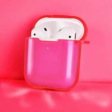 AIRSPO Pink AirPods Case Cover for Protection and Style