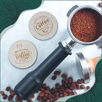 Yaomiao Reusable 53.3mm Espresso Puck Screen for Perfect Coffee