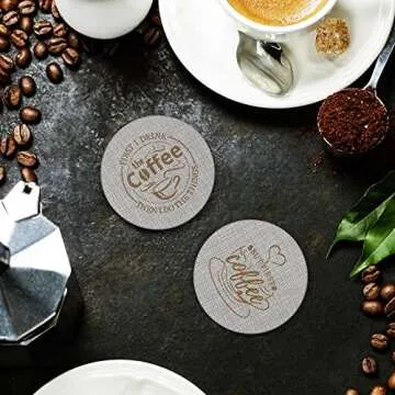 Yaomiao Reusable 53.3mm Espresso Puck Screen for Perfect Coffee