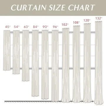 Elegant 108 Inch Long Pinch Pleated Curtains for Living Rooms