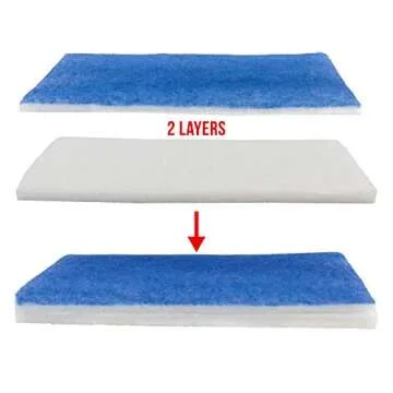 Master Airbrush Hobby Airbrush Spray Booth Filter Set, Fits Master, Paasche, Sky Enterprise, Airhobby and Many Others.