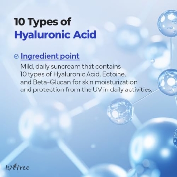 ISNTREE Hyaluronic Acid Sun Gel SPF 30 Moisturizing Sunscreen