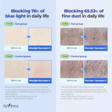 ISNTREE Hyaluronic Acid Sun Gel SPF 30 Moisturizing Sunscreen