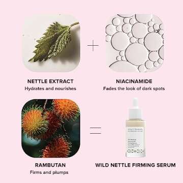 Alpyn Wild Nettle & Niacinamide Firming Serum | Visibly Smooth, Plump, & Moisturize | Reduce the Loo...