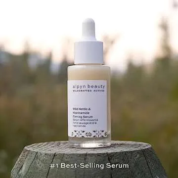 Alpyn Wild Nettle & Niacinamide Firming Serum | Visibly Smooth, Plump, & Moisturize | Reduce the Look of Fine Lines & Pores - For All Skin Types | 1 oz / 30 ml