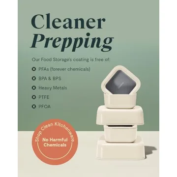 Caraway Glass Food Storage Set 14 Pieces Non Toxic Containers