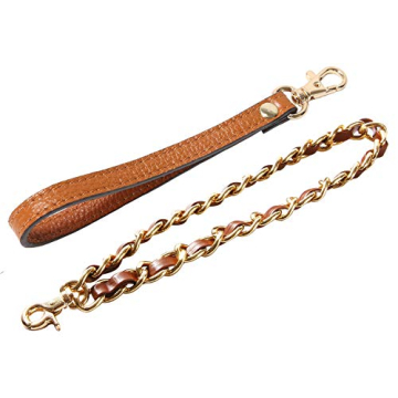 UTreers Genuine Leather Wristlet KeyChain Strap for Phones and Wallets