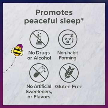 Zarbee's Kids Sleep Supplement Liquid with 1mg Melatonin; Drug-Free & Effective; Easy to Take Natural Berry Flavor for Children Ages 3 and Up; 1 Fl Oz Bottle