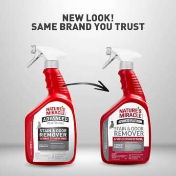 Nature’s Miracle Advanced Platinum Pet Stain Remover 32 oz