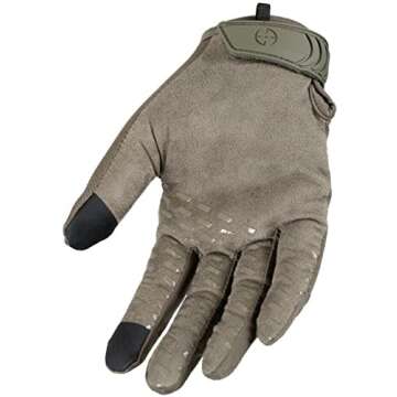 LAPG Men's Core Patrol Gloves - Lightweight Tactical Gloves, Touchscreen Compatible, Enhanced Grip i...