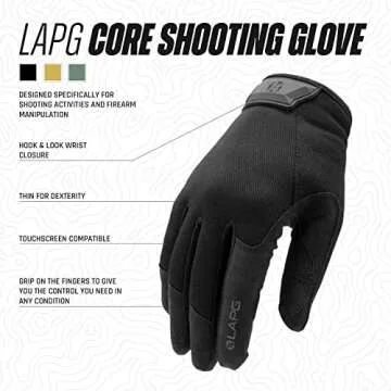LAPG Men's Core Patrol Gloves for Tactical Use and Comfort