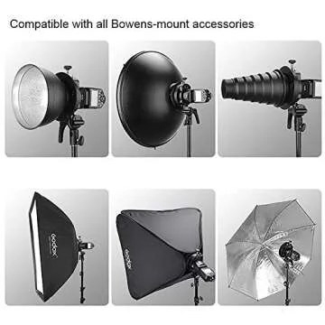 Godox S2 Bracket for Speedlites and Bowens Accessories