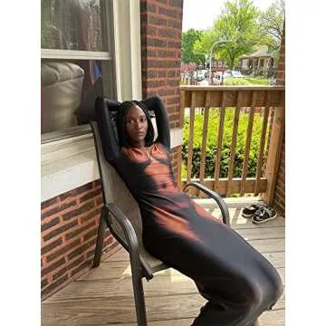 Y2K 3D Body Print Maxi Dress for Women - Sexy Style