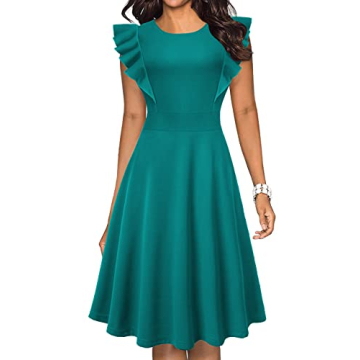 Stylish IHOT Women Homecoming Dress with Pockets - A-Line