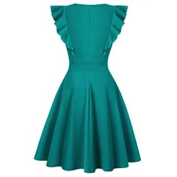 Stylish IHOT Women Homecoming Dress with Pockets - A-Line