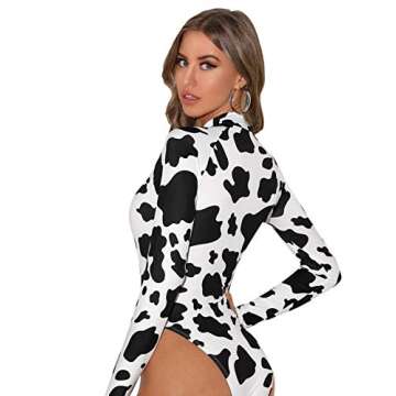 SweatyRocks Women's Turtleneck Bodysuit - Chic and Comfortable Wardrobe Essential