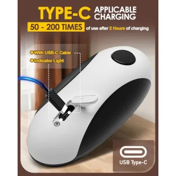 Rechargeable Electric Can Opener for Easy Cooking