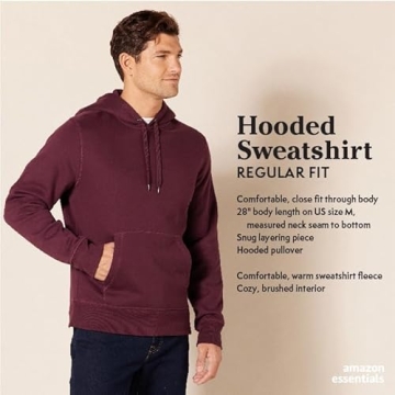 Stylish Comfort with Amazon Essentials Men's Fleece Hoodie