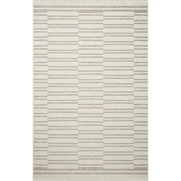 Loloi Amber Lewis Malibu Tan/Ivory Area Rug 5x7