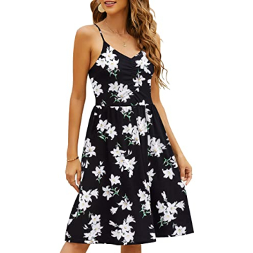 YATHON Summer Dress with Pockets - Stylish & Comfortable
