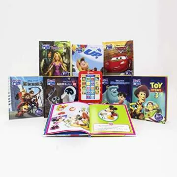 Disney Me Reader - Interactive 8-Book Library for Kids