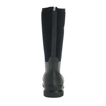 Muck Chore Classic Men's Rubber Work Boots,Black,Men's 9 M US / Women's 10 M US