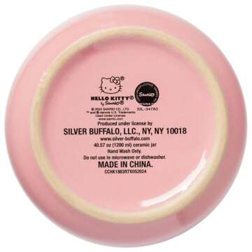 Hello Kitty Halloween Cookie Jar with Bamboo Lid