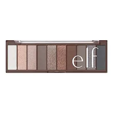 e.l.f. Everyday Smoky Eyeshadow Palette with 10 Shades