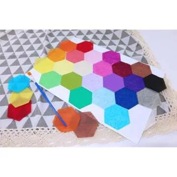Exquiss 1200 Pieces Tissue Paper in 12 Colors for Crafts