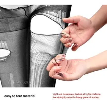 WANHUHOU DIY Stockings - 5 Pairs for Unique Fashionistas