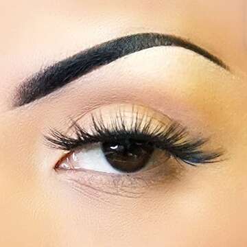 KARA BEAUTY FABULASHES 3D Faux Mink False Eyelashes - Style A66