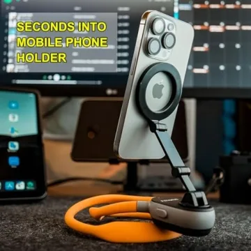 Amorus Neck Phone Holder - Hands-Free Magnetic Chest Mount