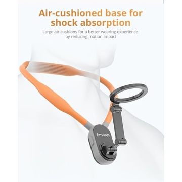 Amorus Neck Phone Holder - Hands-Free Magnetic Chest Mount