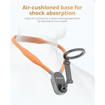Amorus Neck Phone Holder - Hands-Free Magnetic Chest Mount