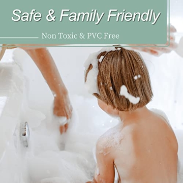 Premium PEVA Shower Curtain Liner 72x72 Waterproof