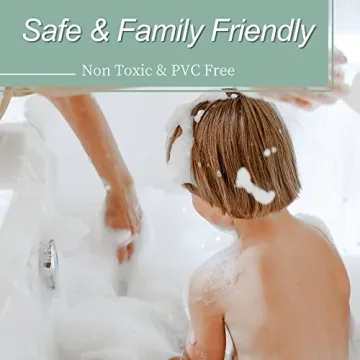 Premium PEVA Shower Curtain Liner 72x72 Waterproof