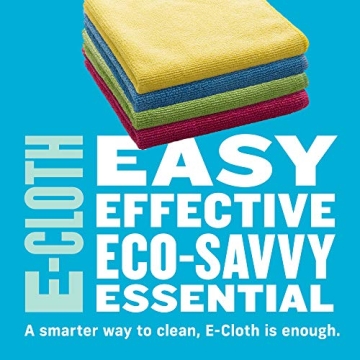 E-Cloth Microfiber Cloth 4-Pack for Effortless Cleaning