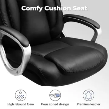 COMHOMA Ergonomic Office Chair with Adjustable Features