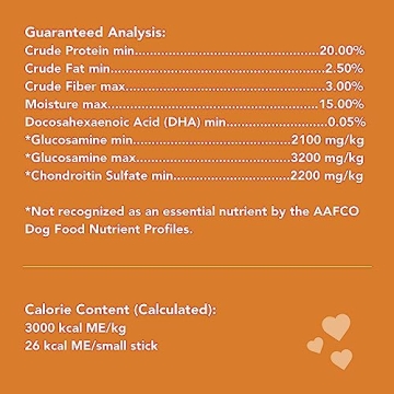 Get Naked Joint Health Dental Chew Sticks for Dogs