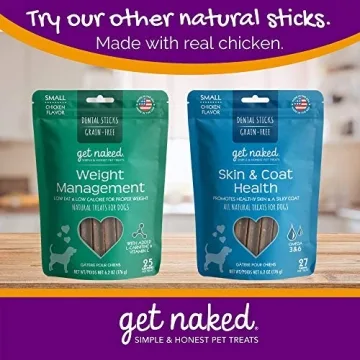 Get Naked Joint Health Dental Chew Sticks for Dogs