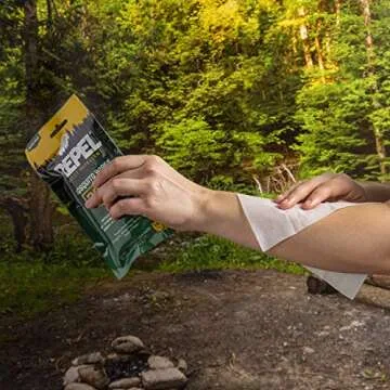 Repel Mosquito Repellent Wipes for Outdoor Fun 15 Count