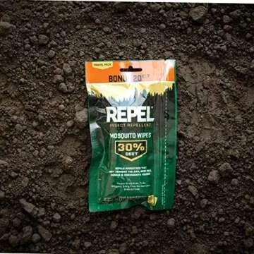 Repel Mosquito Repellent Wipes for Outdoor Fun 15 Count