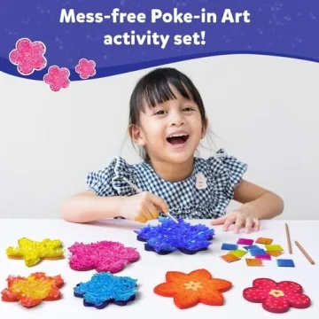 Mess-Free Flower Bouquet Craft for Kids Ages 4-9