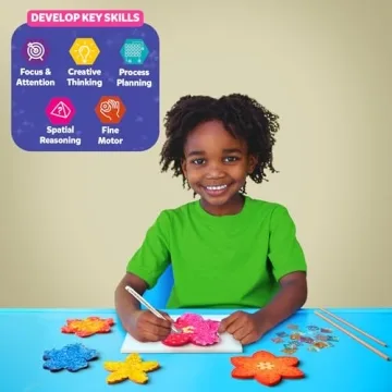 Mess-Free Flower Bouquet Craft for Kids Ages 4-9