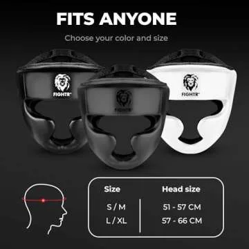 FIGHTR® Boxing Headgear | Best Fit Protective Helmet for Sparring