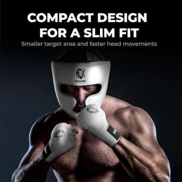 FIGHTR® Boxing Headgear - Adjustable Sparring Helmet for All