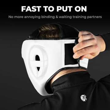 FIGHTR® Boxing Headgear - Adjustable Sparring Helmet for All